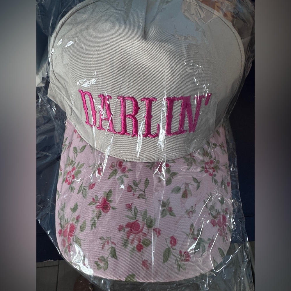 Zenana DARLIN’ TWO TONE CANVAS COTTON HAT NEW - Picture 2 of 5
